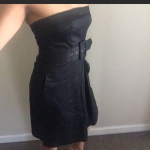 New York & Co Strapless Dress with Pockets!